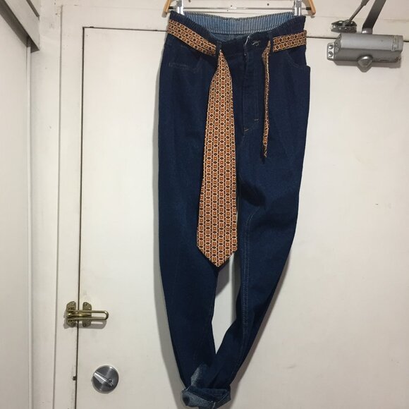 VINTAGE LEE HIGH RISE JEANS SIZE 10P/10 - Picture 1 of 10